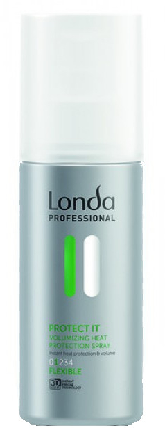 Termoochronny spray dodający włosom objętości - Londa Professional Protect It Volumizing Heat Protection Spray