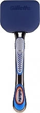 PRZECENA! Zestaw upominkowy do golenia dla mężczyzn - Gillette Fusion5 Razor Cracker (razor 1 pcs + road cover) * — Zdjęcie N2