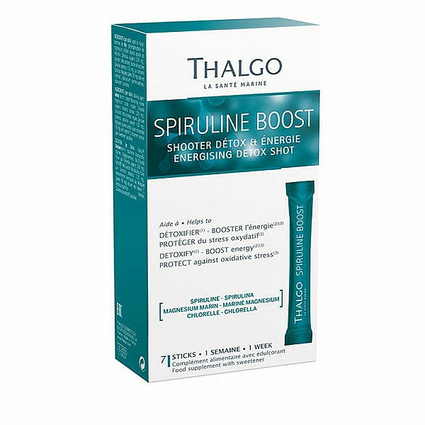 Energetyczny napój detoksykujący - Thalgo Spiruline Boost Energising Detox Shot — Zdjęcie N1