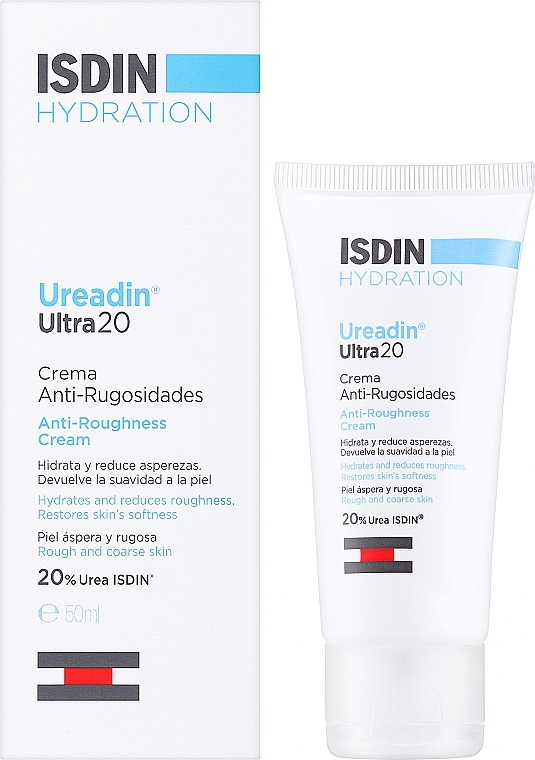 Zmiękczający krem do ciała - Isdin Ureadin Ultra 20 Anti-Roughness Cream — Zdjęcie N2