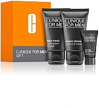 PREZENT! Zestaw - Clinique for Men Gift (f/wash/30ml + cr/sh/30ml + eye/cr/7ml) — Zdjęcie N1