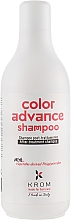 Szampon ochronny z roślinnymi poliglicerydami - Krom Color Advance Shampoo — Zdjęcie N3