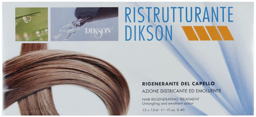 Kuracja regenerująca do włosów - Dikson Ristrutturante — Zdjęcie N1