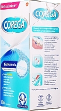 PRZECENA! Tabletki do czyszczenia protez zębowych - Corega Bio Formula Denture Cleaning Tablets * — Zdjęcie N2