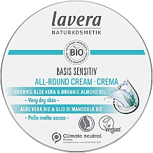 Kup Uniwersalny krem - Lavera Basis Sensitiv All-Round Cream Aloe Vera & Almond Oil