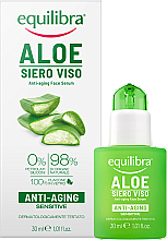 Kup Aloesowe serum przeciwstarzeniowe do twarzy z kwasem hialuronowym - Equilibra Aloe Line Serum