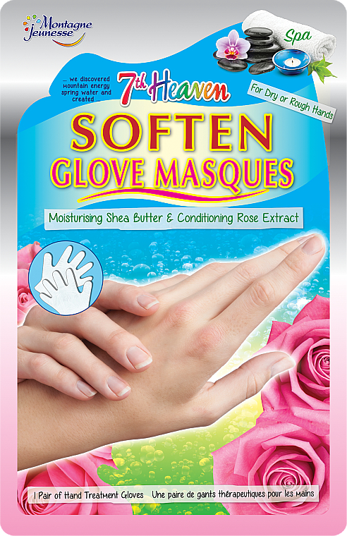 Zmiękczająca maska do rąk - 7th Heaven Soften Gloves Masques — Zdjęcie N1