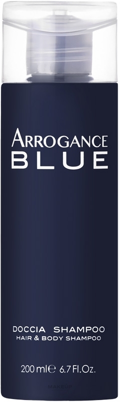 Arrogance Blue Pour Homme - Szampon do ciała i włosów — Zdjęcie 200 ml
