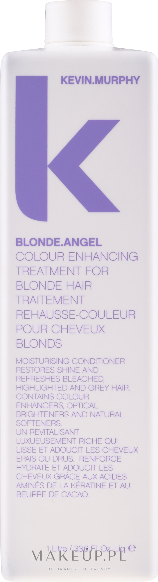 Kuracja dla wzmocnienia koloru jasnych i siwych włosów - Kevin.Murphy Blonde.Angel Colour Enhancing Treatment For Blonde Hair — Zdjęcie 1000 ml