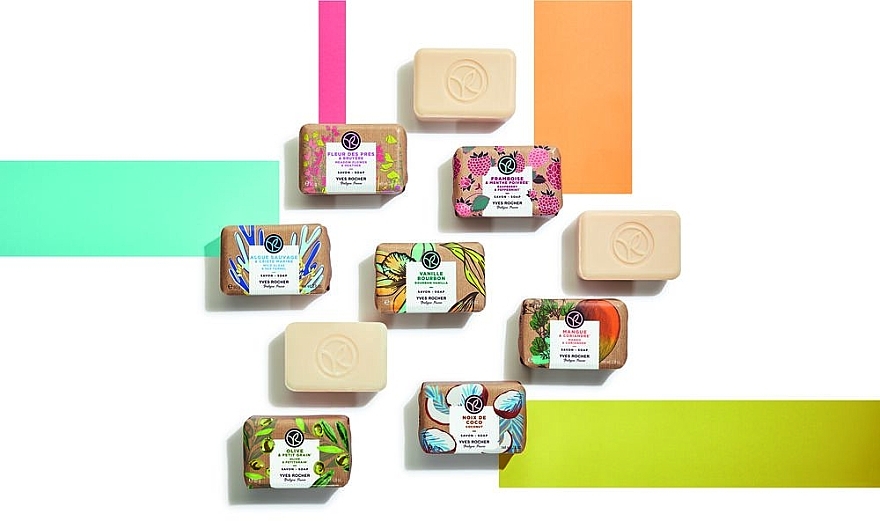 Mydło w kostce Kwiaty łąki i wrzos - Yves Rocher Meadow Flower & Heather Soap — Zdjęcie N3