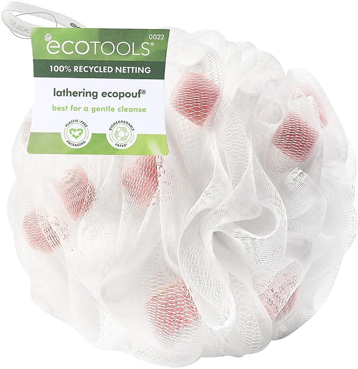 Myjka kąpielowa - EcoTools Lathering EcoPouf Bath Sponge — Zdjęcie N1