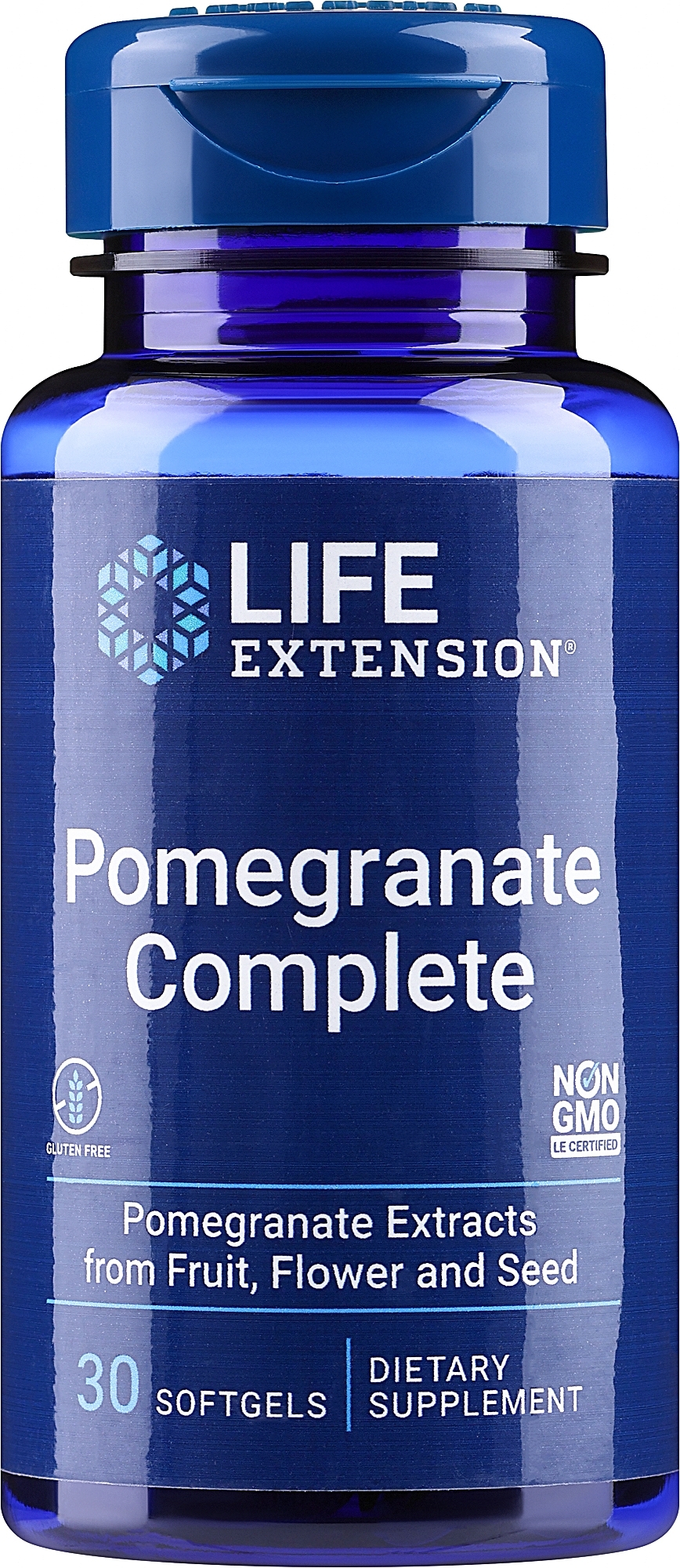 Owoc granatu w kapsułkach - Life Extension Pomegranate Complete — Zdjęcie 30 szt.