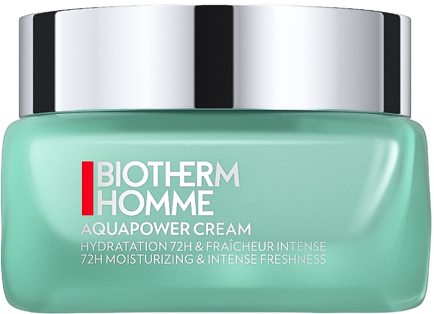 Nawilżający żel-krem do twarzy - Biotherm Homme Aquapower 72h Gel Cream — Zdjęcie N1