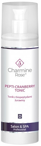 Tonik do twarzy z biopeptydami żurawinowymi - Charmine Rose Pepti-Cranberry Tonic — Zdjęcie N1