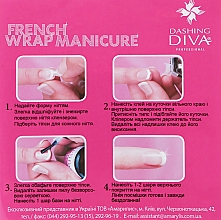 Kup Zestaw końcówek do french manicure - Dashing Diva French Wrap Plus Thick Pink Palette Multi-Color Pack