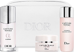 Kup Zestaw - Dior Capture Total Serum Ritual Care Set Gift Set (f/lot/50 ml + sr/30ml + cr/15ml + bag)