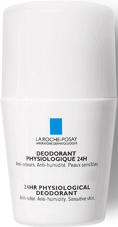 Fizjologiczny dezodorant kulkowy do skóry wrażliwej - La Roche-Posay Physiological 24H Roll-On Deodorant