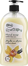 Mydło w płynie do rąk Wanilia i aloes - Naturaphy Hand Soap — Zdjęcie N1