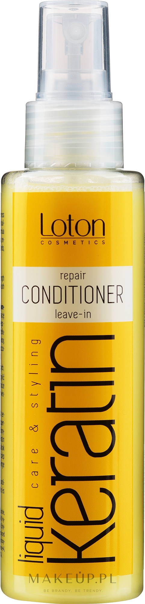 Dwufazowa ekspresowa odżywka do włosów z płynną keratyną - Loton Two-Phase Conditioner Keratin Reconstructing Hair — Zdjęcie 125 ml