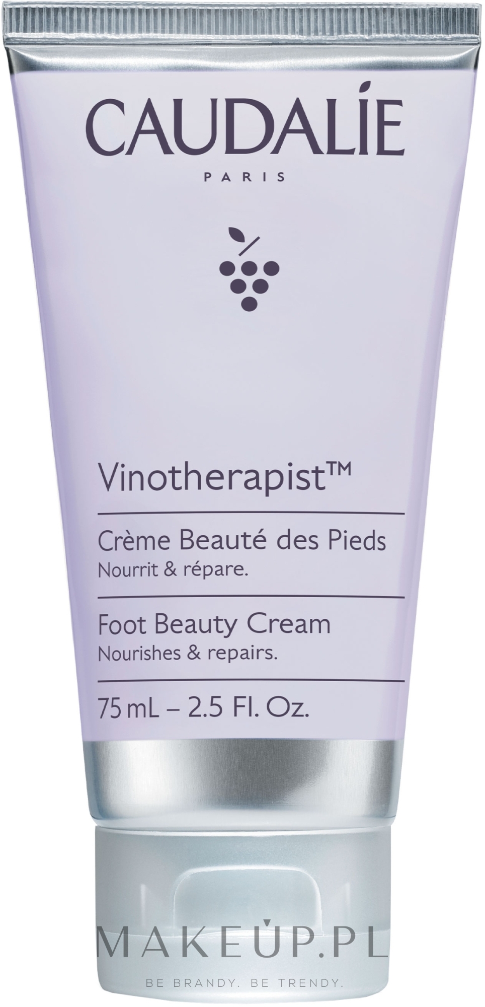 Nawilżający krem do stóp - Caudalie Vinotherapist Foot Beauty Cream — Zdjęcie 75 ml