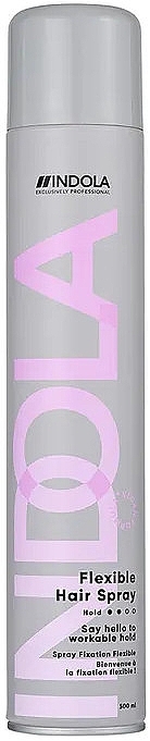 Utrwalający lakier do włosów - Indola Flexible Hair Spray — Zdjęcie N1