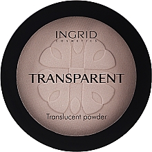 Transparentny puder w kompakcie - Ingrid Cosmetics HD Beauty Innovation Transparent Powder — Zdjęcie N2