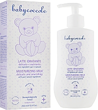 Delikatne mleczko nawilżające dla dzieci - Babycoccole Mousturising Milk — Zdjęcie N2