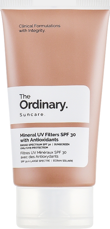 Przeciwsłoneczny krem do twarzy - The Ordinary Suncare Mineral UV Filters SPF30 Antioxidants — Zdjęcie N2