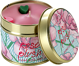 Kup Świeca zapachowa w żelaznym słoiku - Bomb Cosmetics Rose Blush Tinned Candle