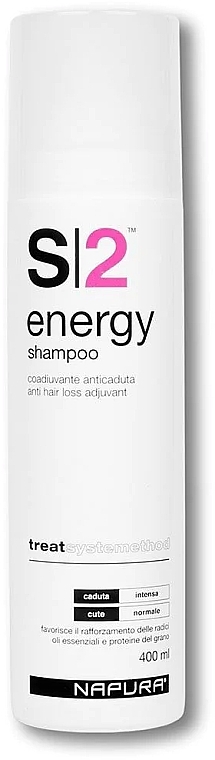Szampon przeciw wypadaniu włosów - Napura S2 Energy Shampoo — Zdjęcie N4