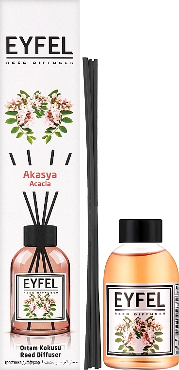 Dyfuzor zapachowy Akacja - Eyfel Perfume Reed Diffuser Acacia — Zdjęcie N1