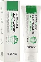 Krem do codziennej pielęgnacji - Farmstay Derma Cube Cica x Aloevera Daily Care Cream — Zdjęcie N4