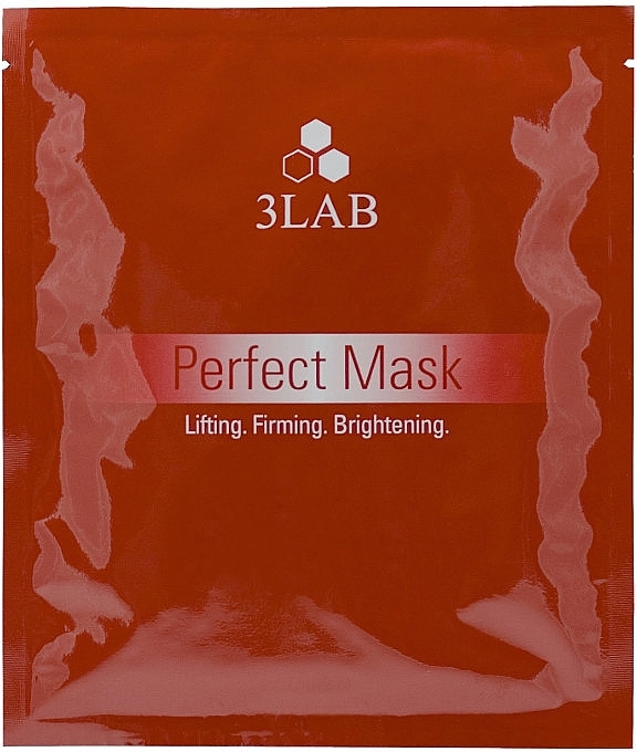Liftingująco-ujędrniająca maska rozświetlająca do twarzy - 3Lab Perfect Mask — Zdjęcie N1