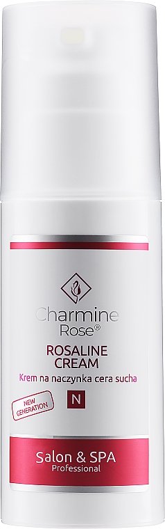 Krem do twarzy na rozszerzone naczynka do cery suchej - Charmine Rose Rosaline Cream — Zdjęcie N1