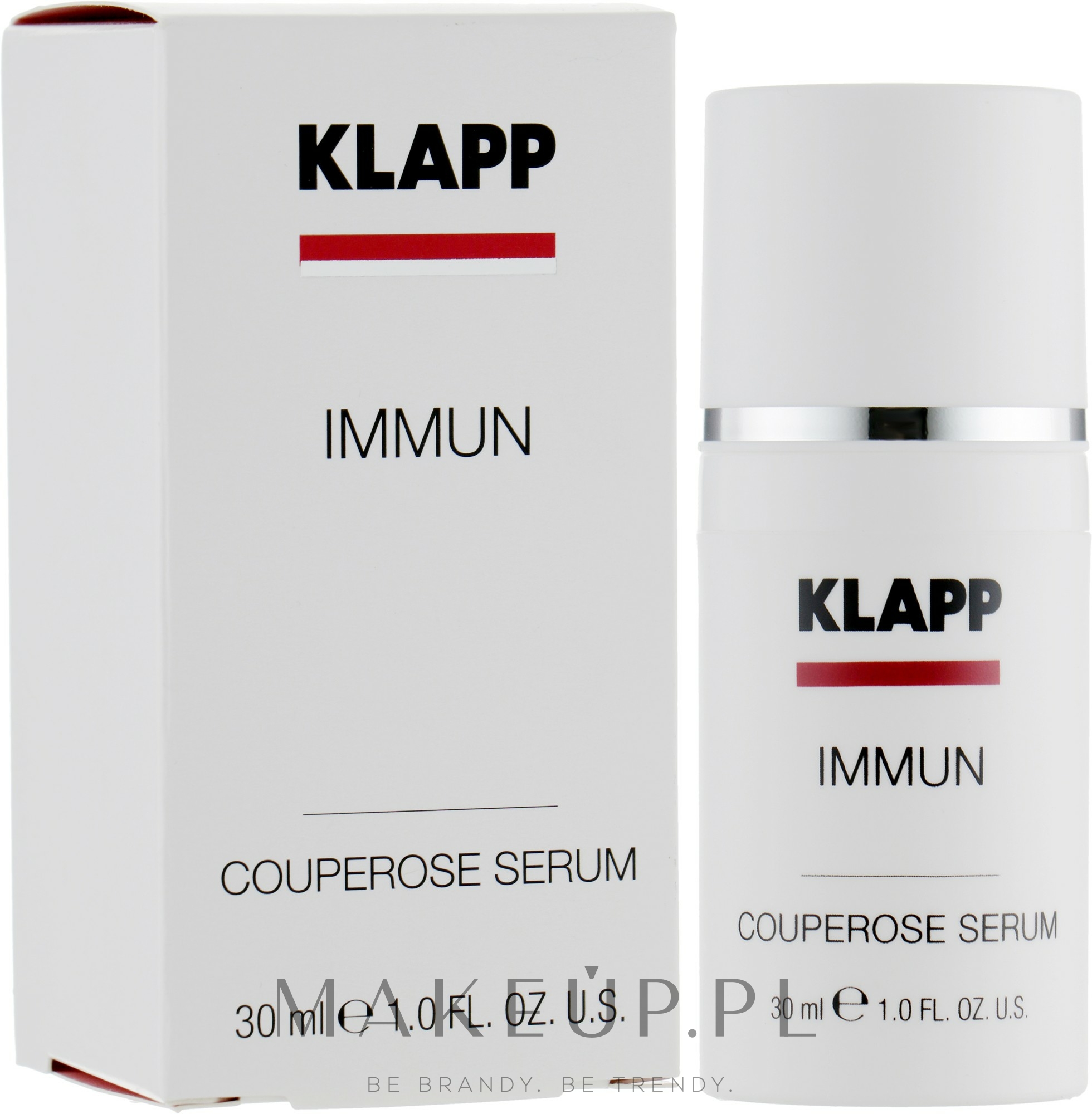 Serum przeciw kuperozie do cery wrażliwej - Klapp Immun Couperose Serum — Zdjęcie 30 ml