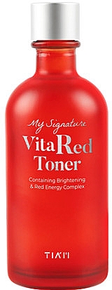 Witaminowy tonik do twarzy - Tiam My Signature Vita Red Toner