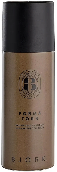 Brązowy suchy szampon do włosów Forma Torr - Bjork Brown Dry Shampoo — Zdjęcie N1