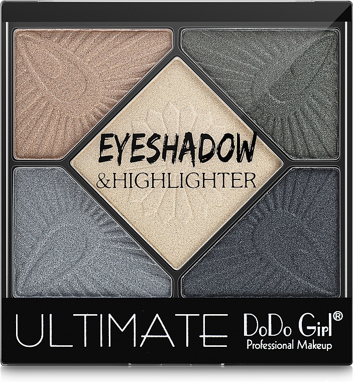 Paleta do makijażu - DoDo Girl Ultimate Eyeshadow & Highlighter — Zdjęcie N2