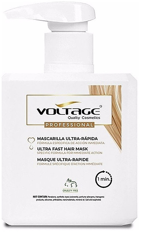 Maska do włosów - Voltage Ultra Fast Hair Mask — Zdjęcie N1