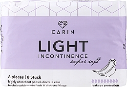 Kup Wkładki higieniczne - Carin Light Incontinence Pads Super Soft