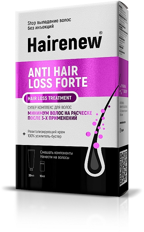 Kompleks przeciw wypadaniu włosów - Hairenew Anti Hair Loss Forte Treatment