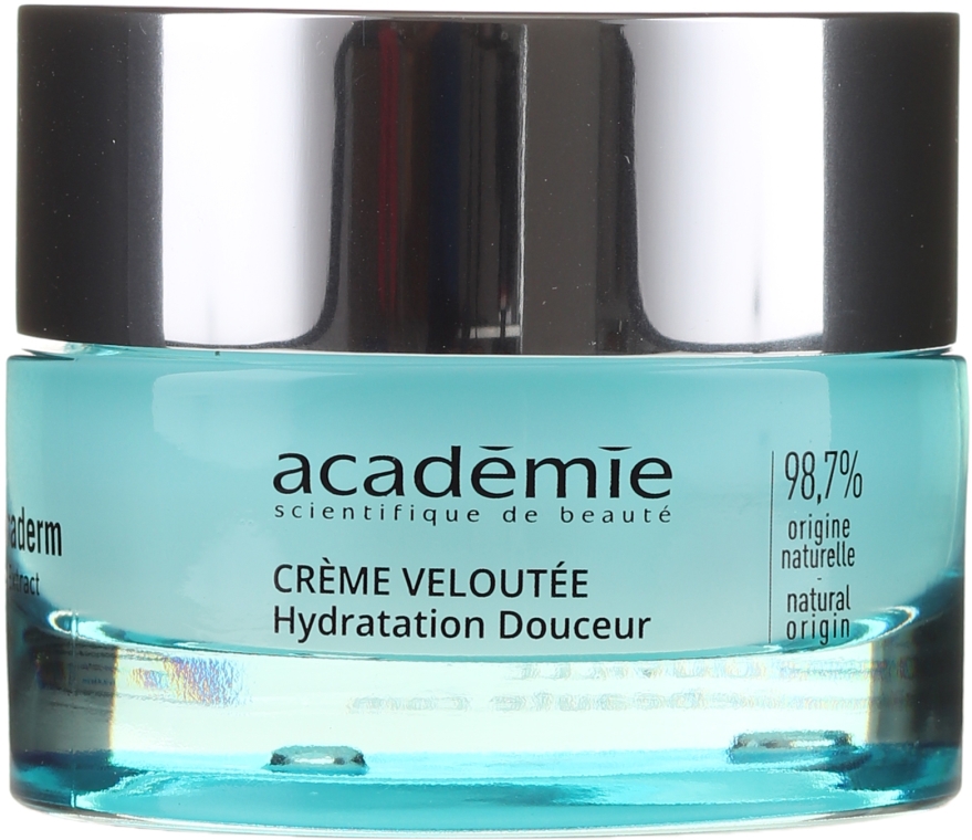 Lekki krem nawilżający do twarzy z ekstraktem z jabłka - Academie Velvety Cream Hydrating Treatment — Zdjęcie N2