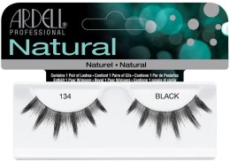 Sztuczne rzęsy - Ardell Natural Lash 134 Black — Zdjęcie N1