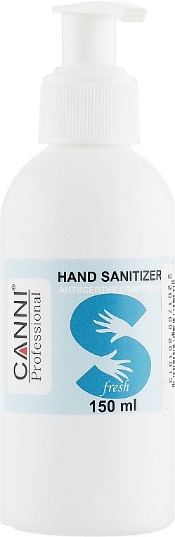 Antybakteryjny środek do mycia rąk i paznokci - Canni Hand Sanitizer Fresh — Zdjęcie N3