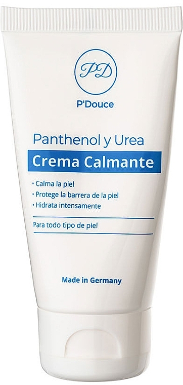 Łagodzący krem do twarzy z pantenolem i mocznikiem - P'Douce Panthenol And Urea Soothing Cream — Zdjęcie N1