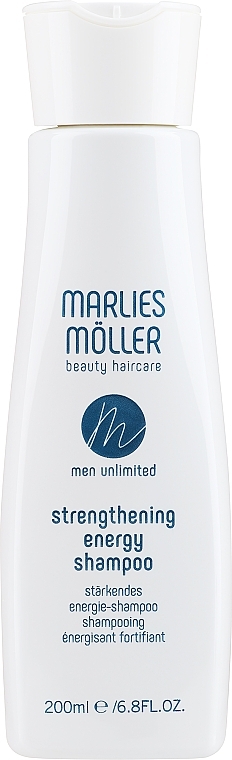 Wzmacniający szampon do włosów - Marlies Moller Men Unlimited Strengthening Shampoo — Zdjęcie N1