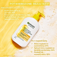 Rozjaśniający płyn do mycia twarzy - Garnier Naturals Brightening Cream Cleanser Vitamin C — Zdjęcie N4