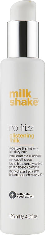 Nawilżające mleczko do włosów - Milk Shake No Frizz Glistening Milk — Zdjęcie N1