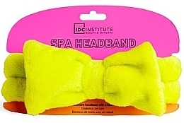 Opaska na głowę, zielona - IDC Institute Neon Spa Headband — Zdjęcie N1