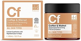 Kup Peeling do twarzy - Dr. Botanicals Cf Coffee & Walnut Superfood Renewing Facial Exfoliator